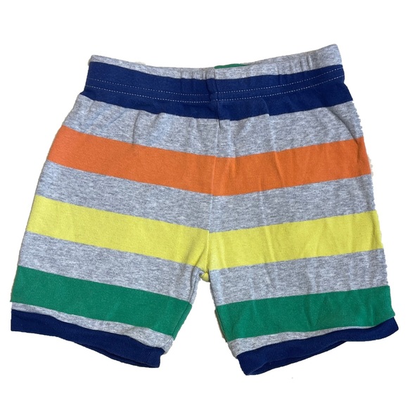 AMAZON ESSENTIALS Kids Striped Shirt/Shorts outfit XS(4-5) - Picture 3 of 13
